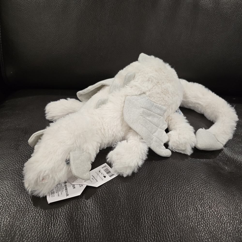 Nwt Large Jellycat White Dragon